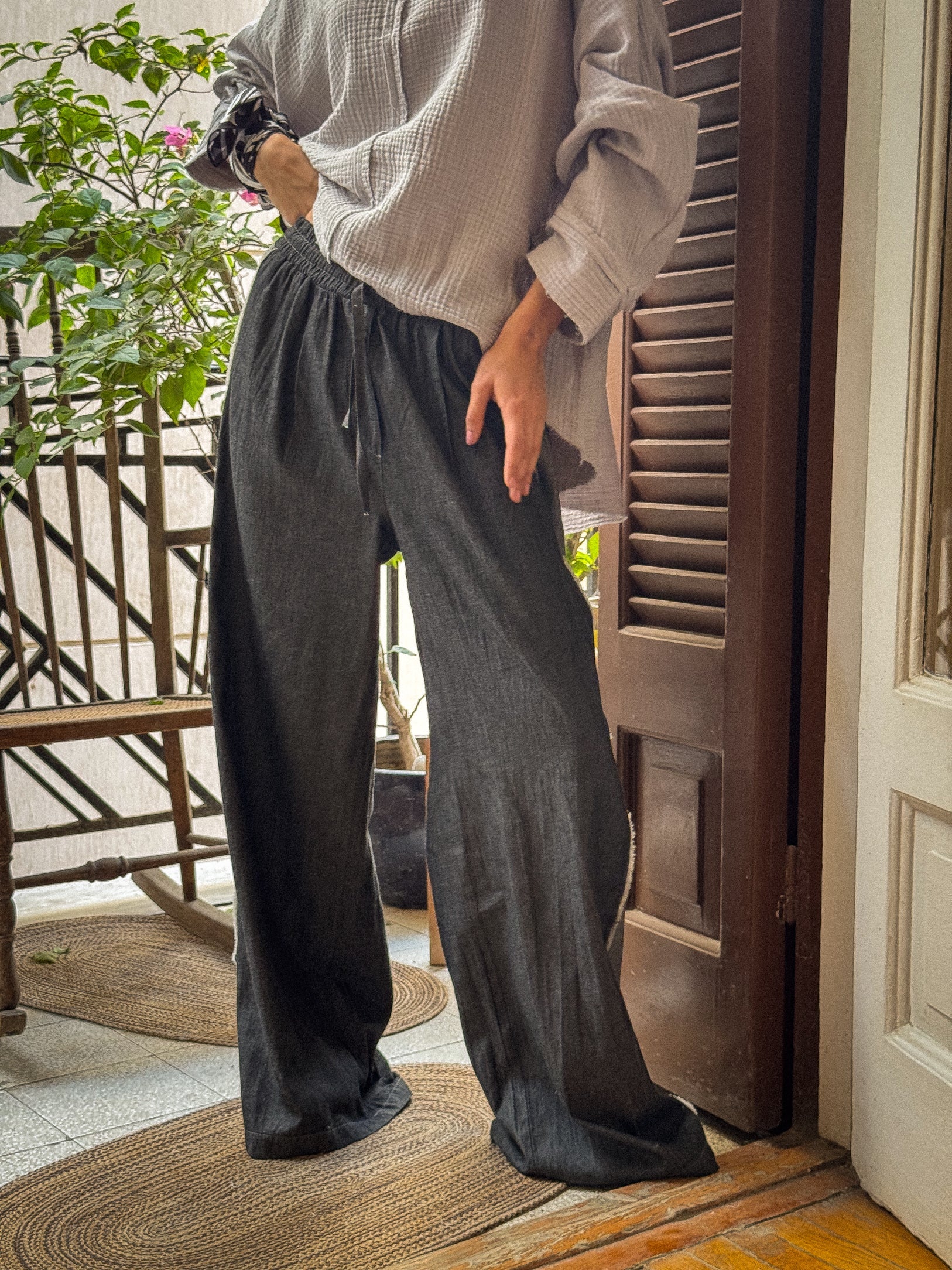 Edgy Pants Black - AB ESSENTIALS