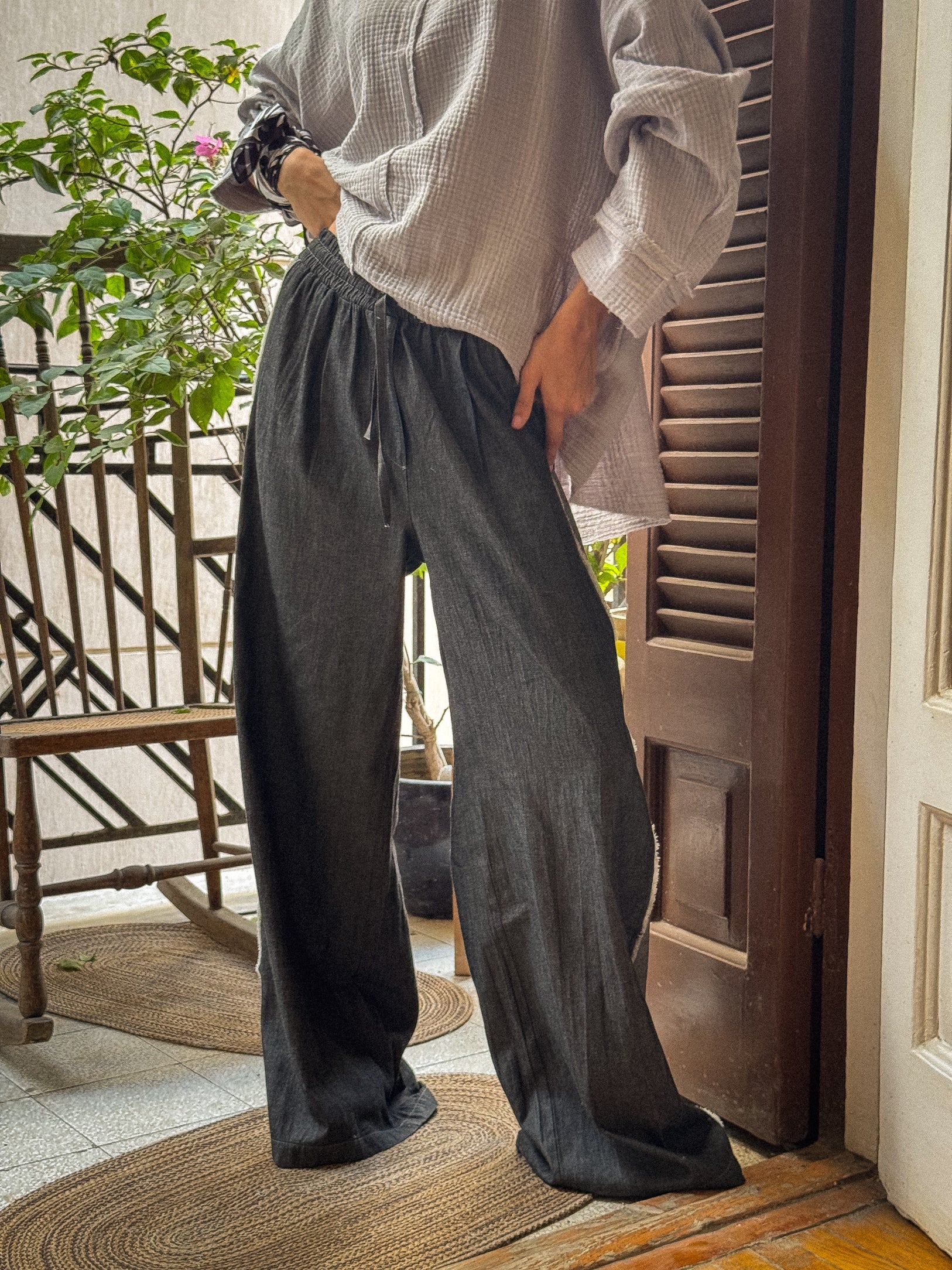 Edgy Pants Black - AB ESSENTIALS