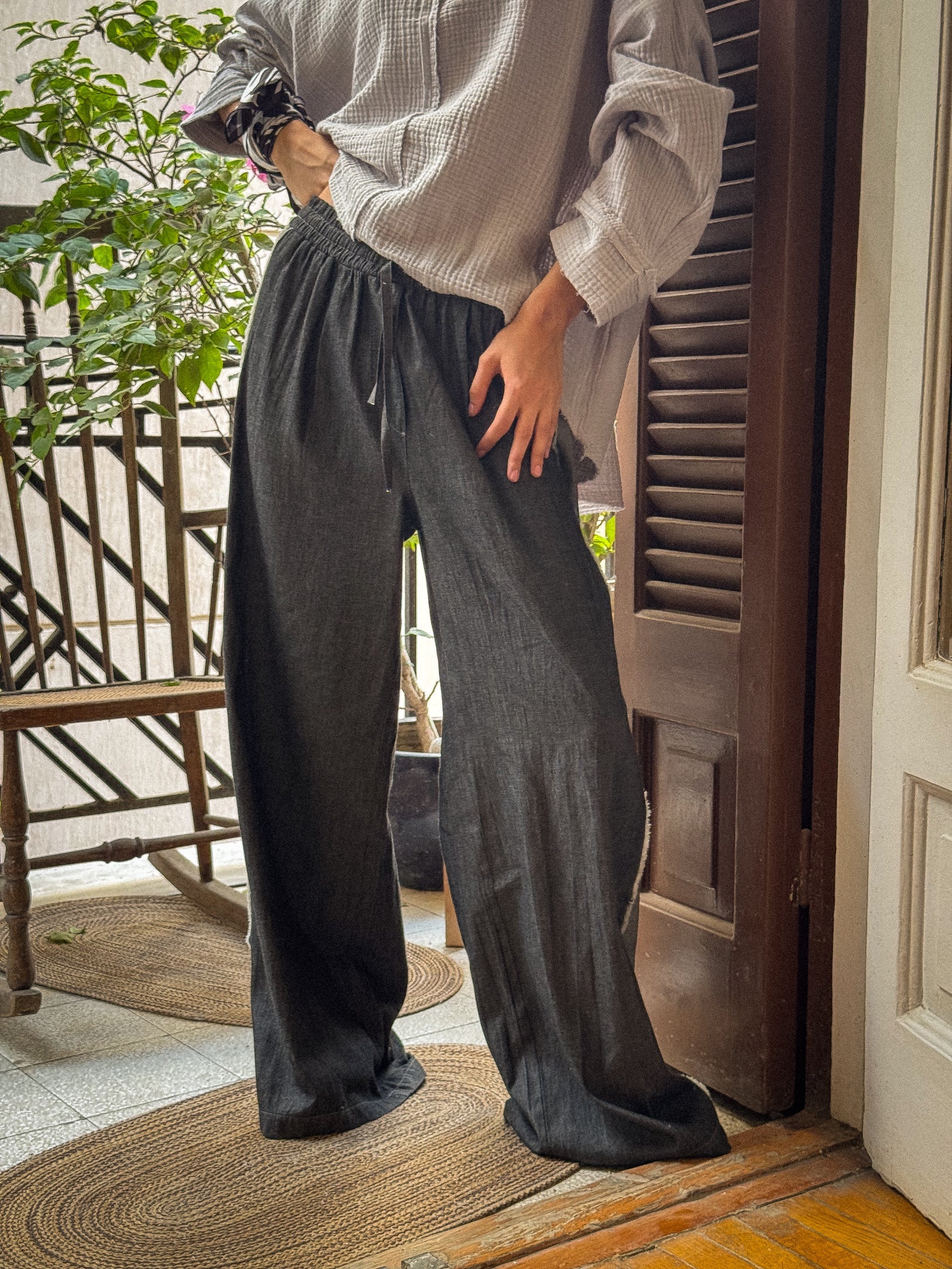 Edgy Pants Black - AB ESSENTIALS