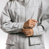 EGY Nile Jacket Grey - AB ESSENTIALS