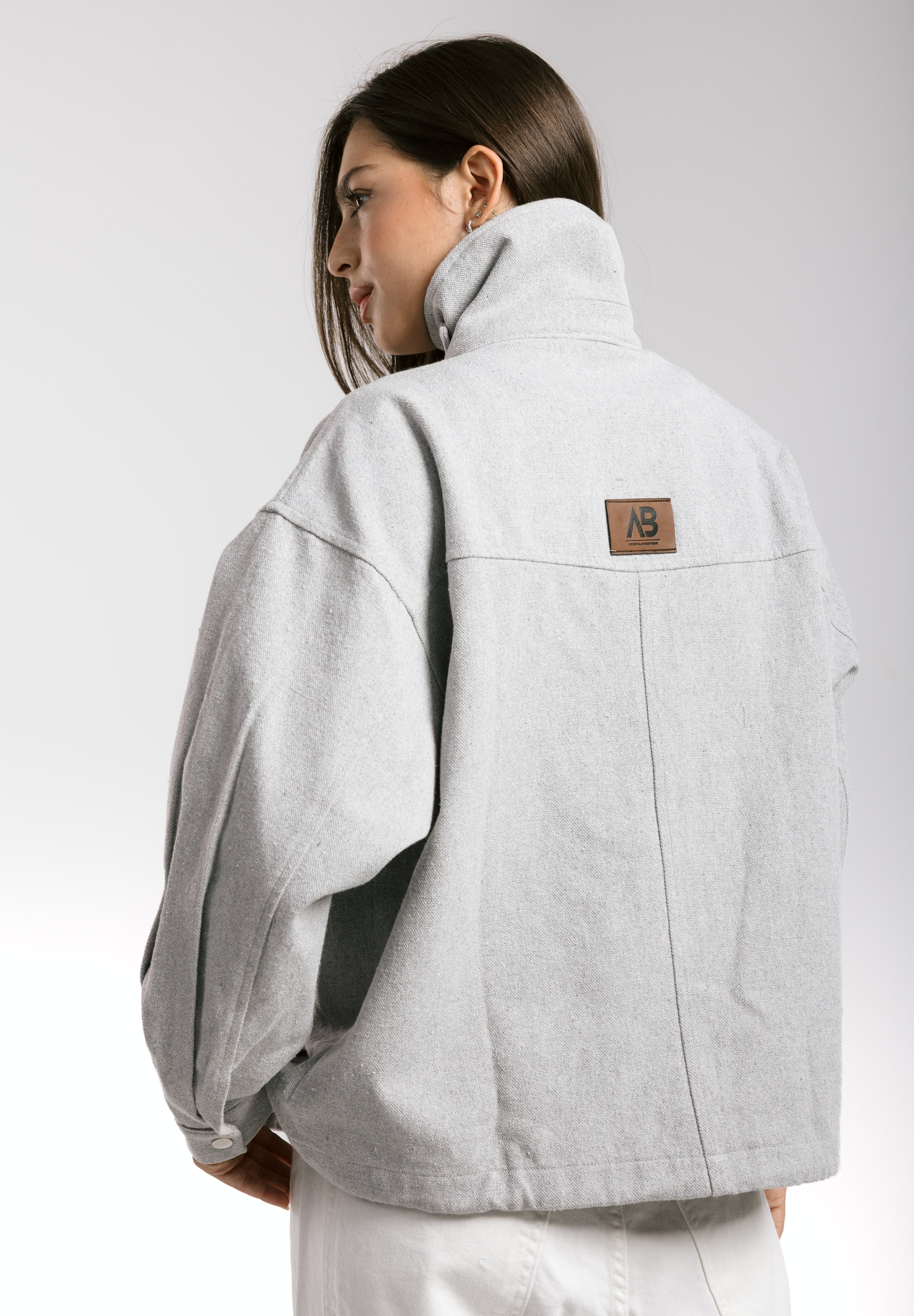 EGY Nile Jacket Grey - AB ESSENTIALS