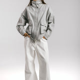 EGY Nile Jacket Grey - AB ESSENTIALS