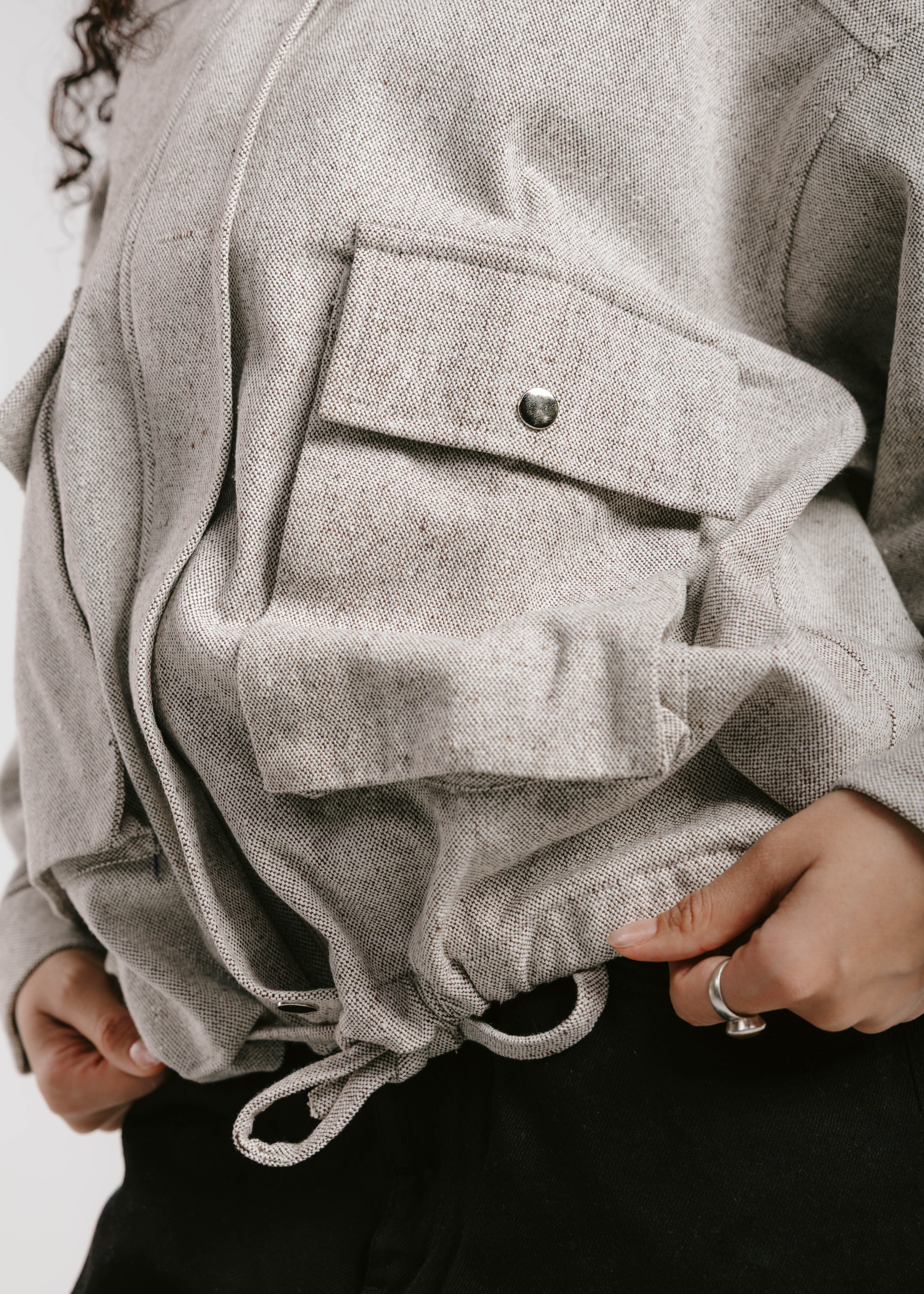 EGY Nile Jacket Latte - AB ESSENTIALS