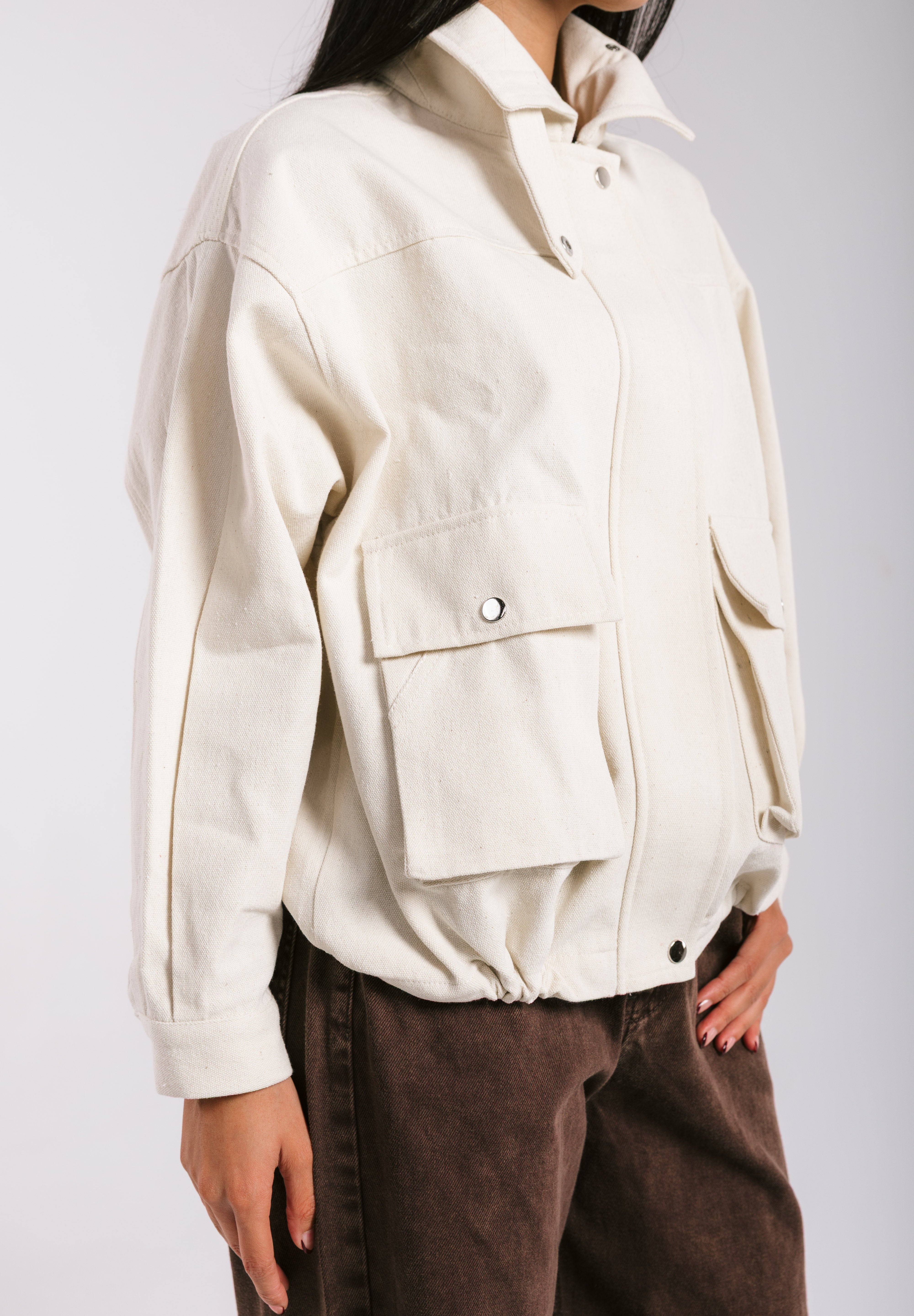 EGY Nile Jacket Off White - AB ESSENTIALS