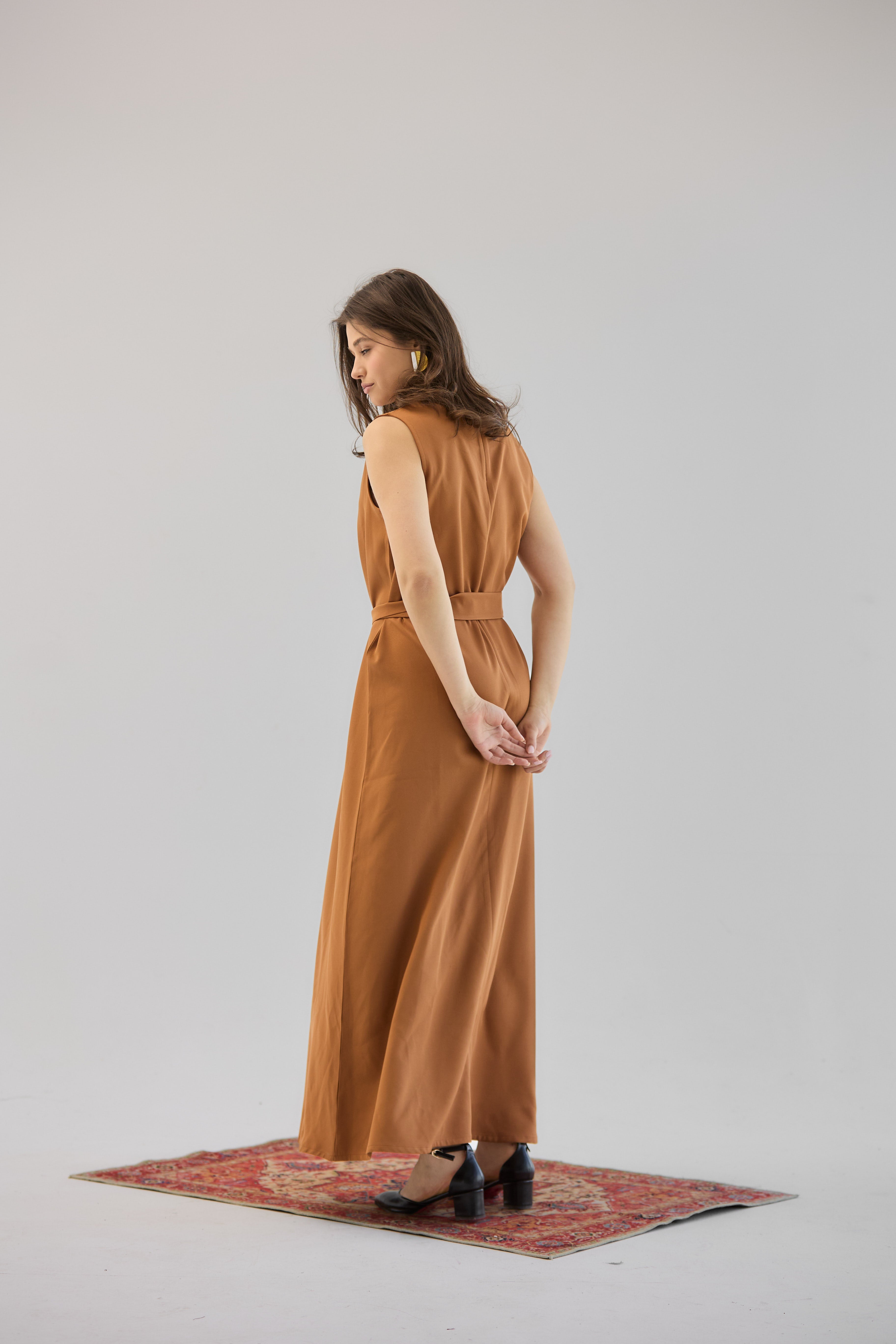 Essential Dress Camel - AB ESSENTIALS