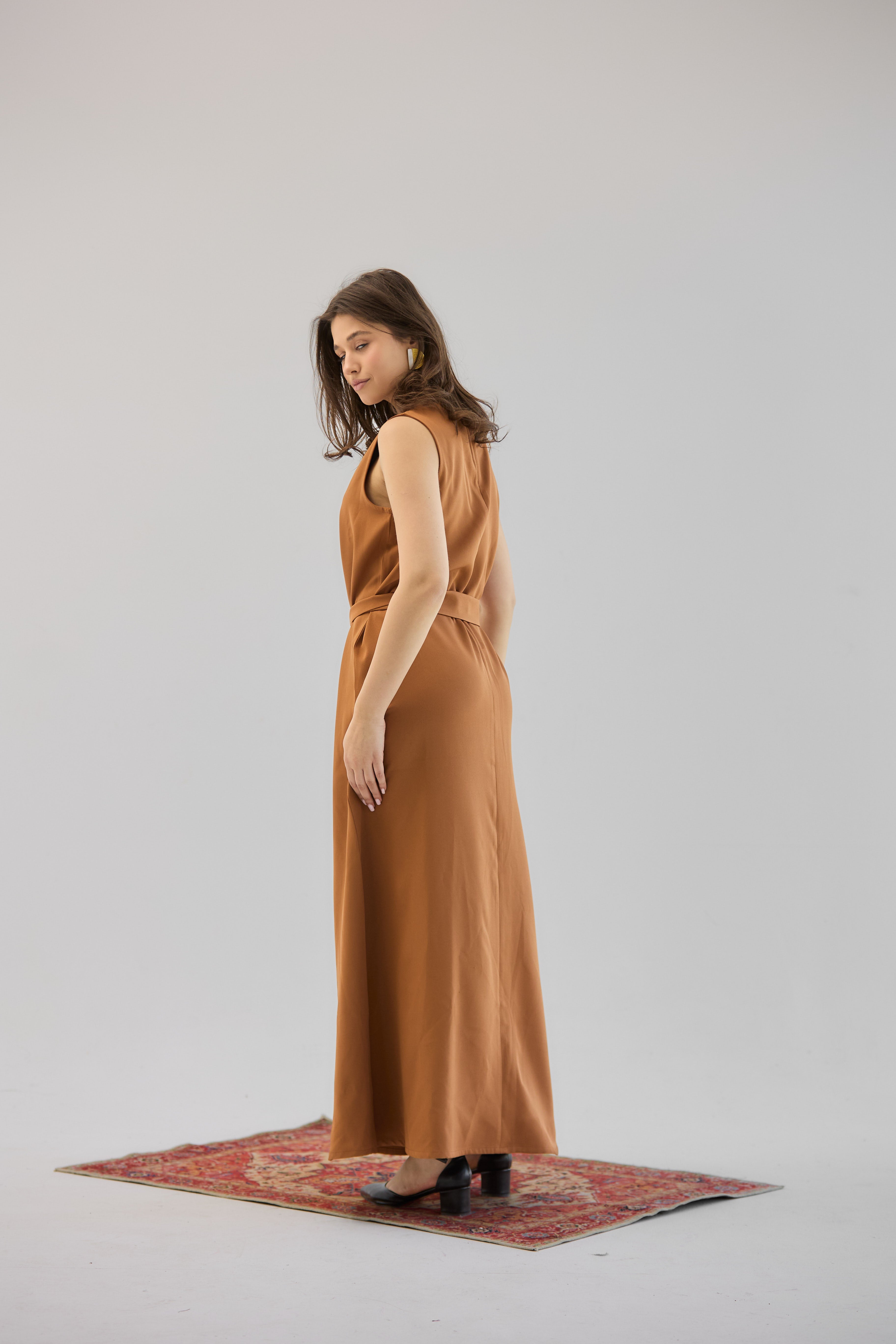 Essential Dress Camel - AB ESSENTIALS