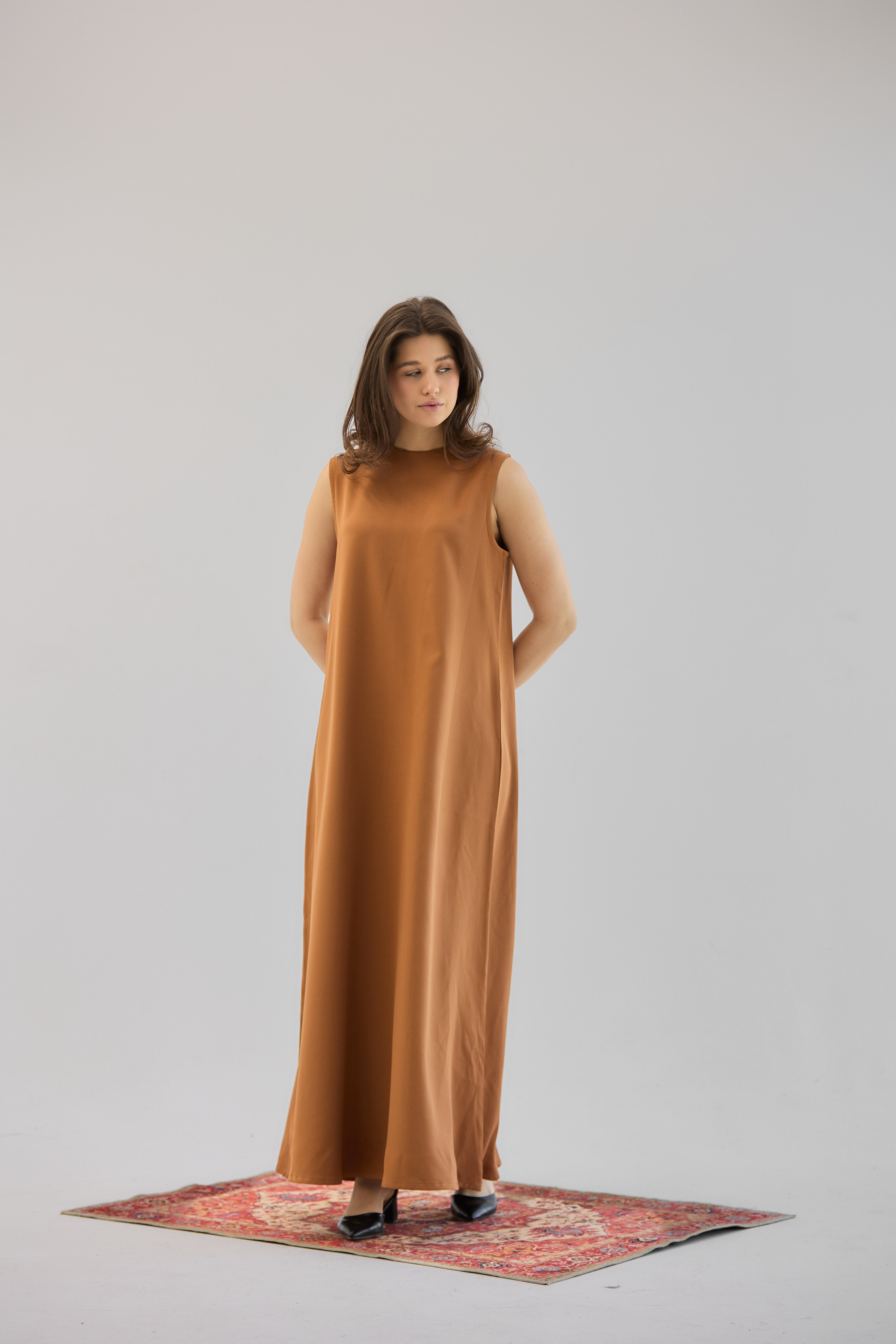 Essential Dress Camel - AB ESSENTIALS
