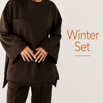 Everyday Cotton Set Brown - AB ESSENTIALS