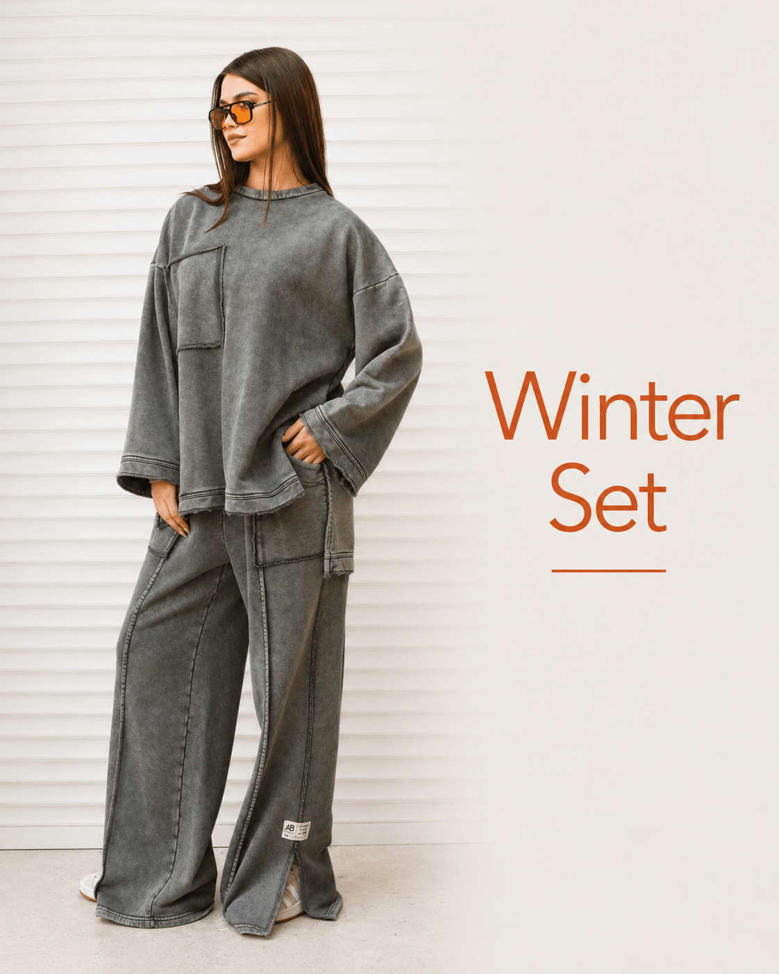 Everyday Set Washed Olive - AB ESSENTIALS