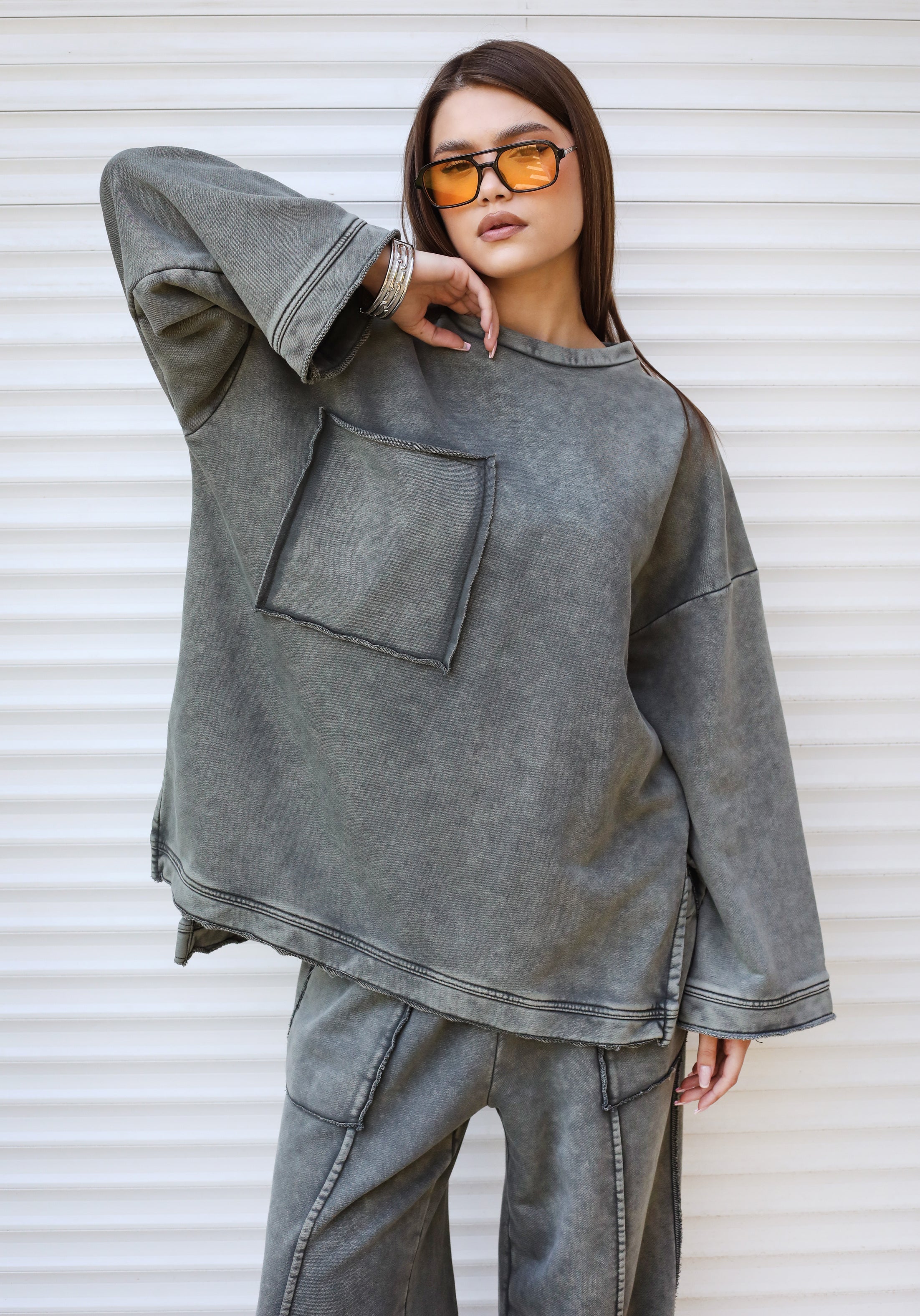 Everyday Set Washed Olive - AB ESSENTIALS