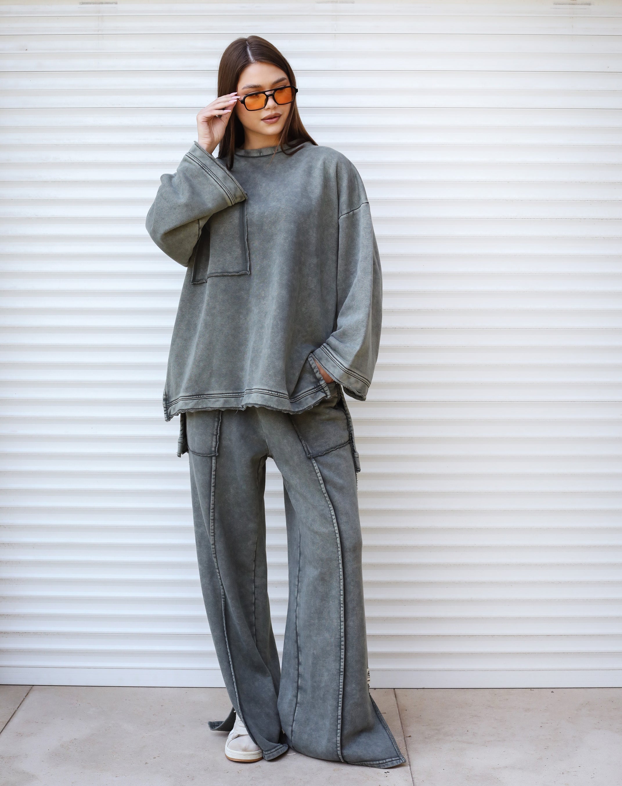 Everyday Set Washed Olive - AB ESSENTIALS