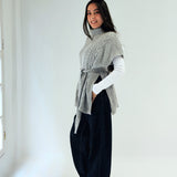 Fireside Knit Pullover Grey - AB ESSENTIALS