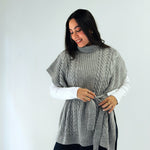 Fireside Knit Pullover Grey - AB ESSENTIALS