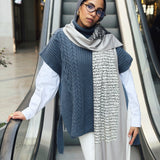 Fireside Knit Pullover Navy - AB ESSENTIALS