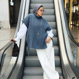 Fireside Knit Pullover Navy - AB ESSENTIALS