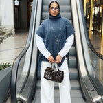 Fireside Knit Pullover Navy - AB ESSENTIALS