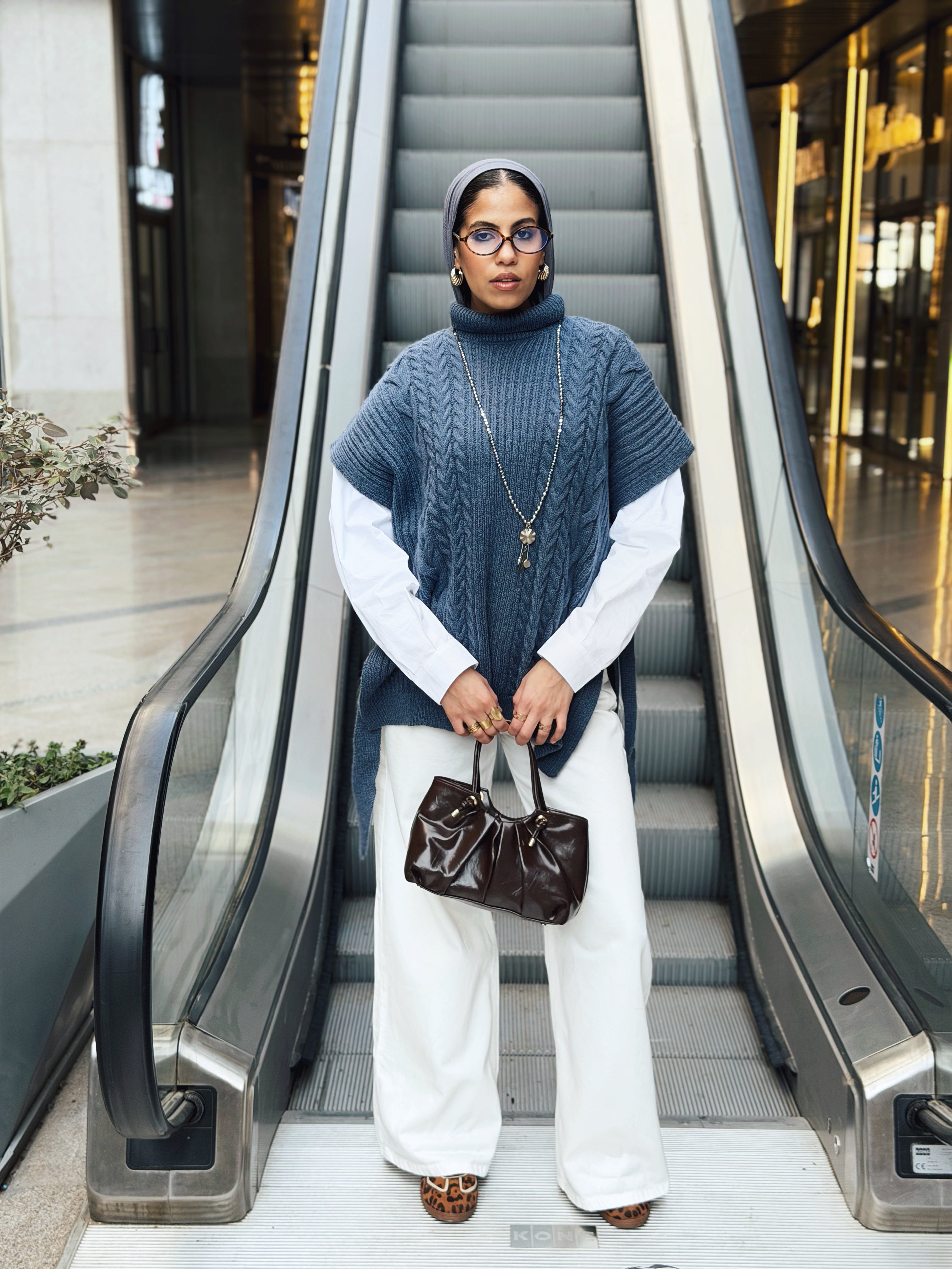 Fireside Knit Pullover Navy - AB ESSENTIALS