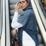 Fireside Knit Pullover Navy - AB ESSENTIALS