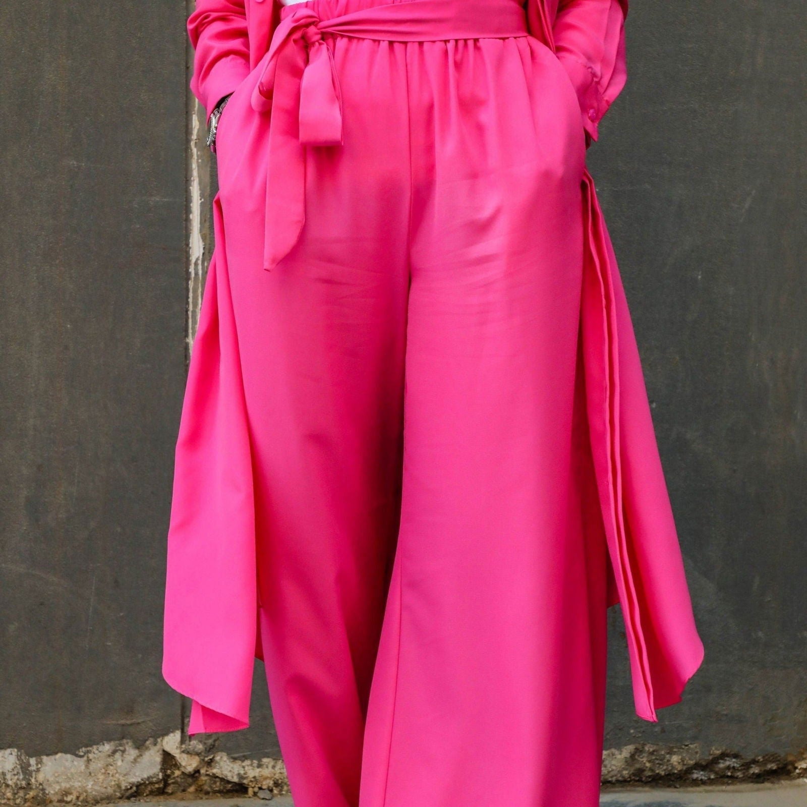 Flair Pants Fuchsia - AB ESSENTIALS
