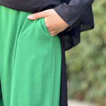 Flair Pants Green - AB ESSENTIALS