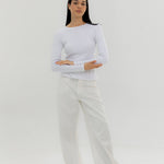 Full Tee White - AB ESSENTIALS