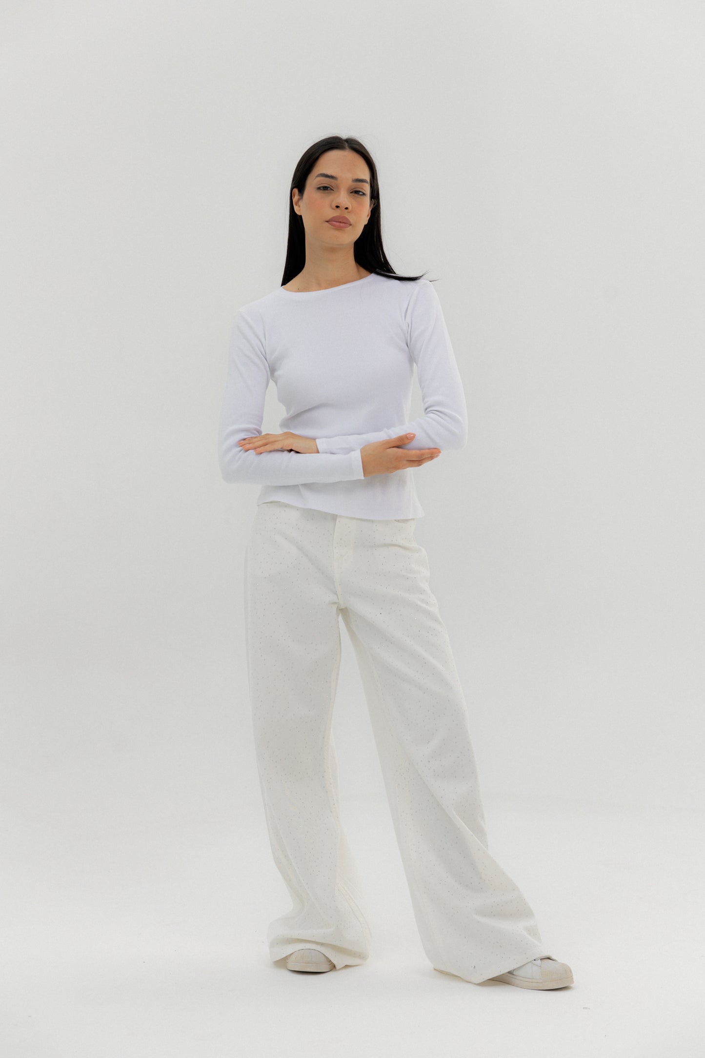 Full Tee White - AB ESSENTIALS