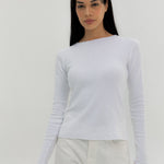 Full Tee White - AB ESSENTIALS