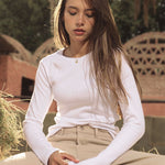 Full Tee White - AB ESSENTIALS