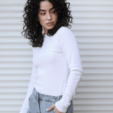 Full Tee White - AB ESSENTIALS