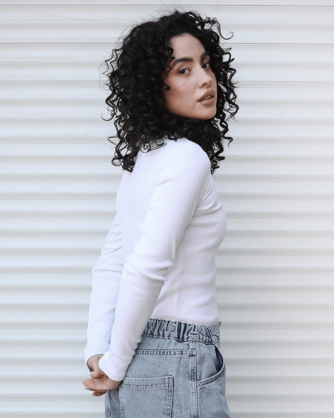 Full Tee White - AB ESSENTIALS