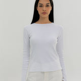 Full Tee White - AB ESSENTIALS