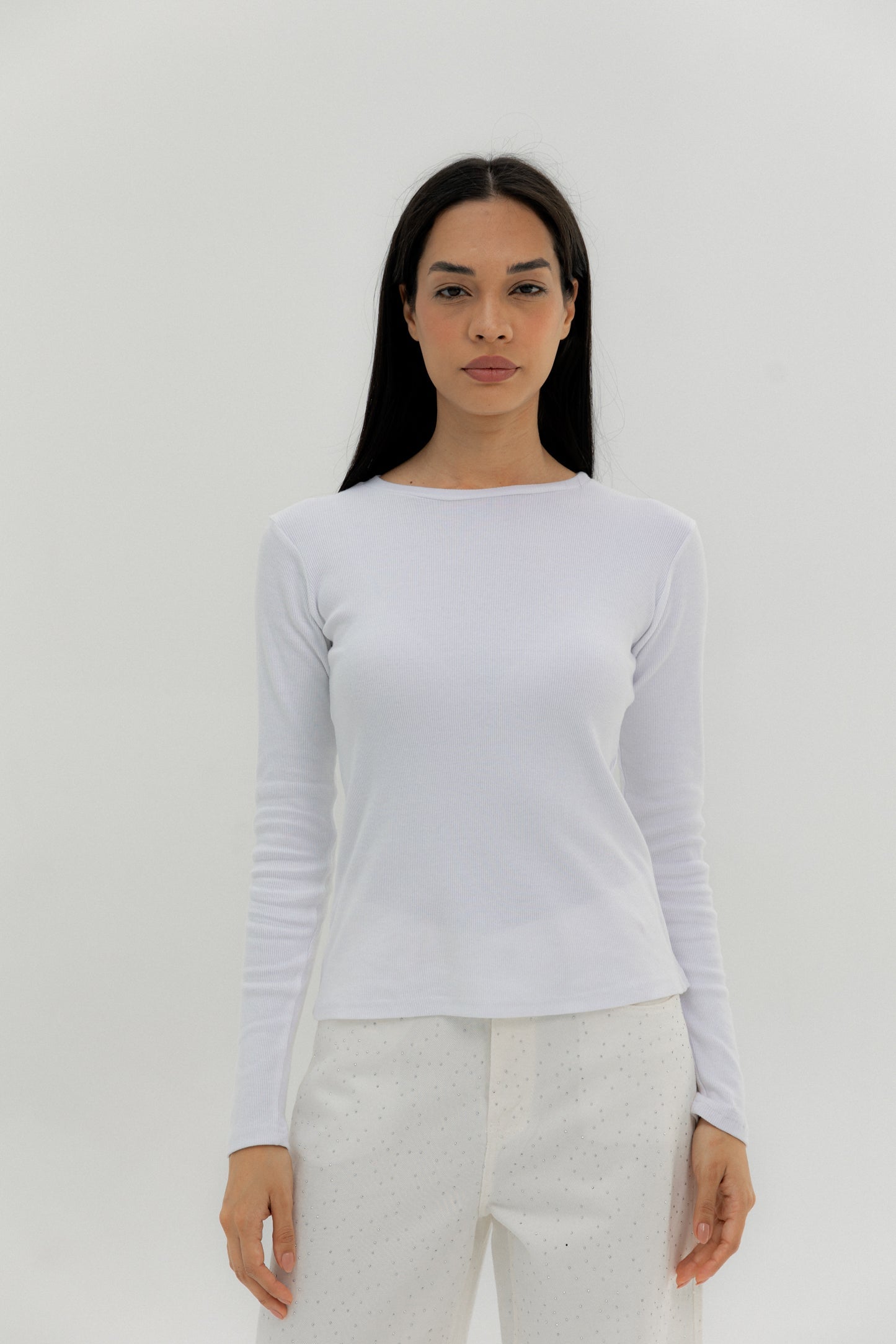 Full Tee White - AB ESSENTIALS