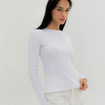 Full Tee White - AB ESSENTIALS