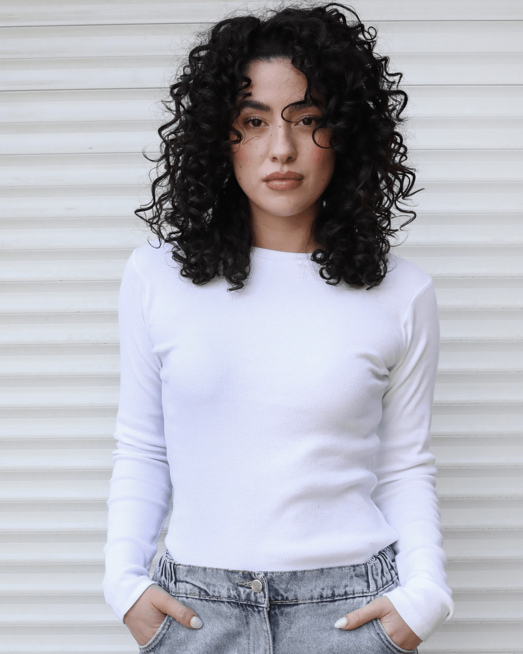 Full Tee White - AB ESSENTIALS