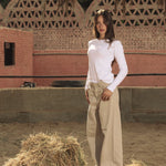 Full Tee White - AB ESSENTIALS