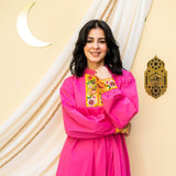 Fuschia Flower Dress - AB ESSENTIALS