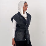 Glitra Vest Black - AB ESSENTIALS