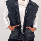 Glitra Vest Black - AB ESSENTIALS