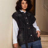 Glitra Vest Black - AB ESSENTIALS