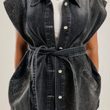 Glitra Vest Black - AB ESSENTIALS
