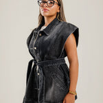 Glitra Vest Black - AB ESSENTIALS