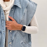 Glitra Vest Blue - AB ESSENTIALS