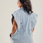 Glitra Vest Blue - AB ESSENTIALS