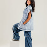 Glitra Vest Blue - AB ESSENTIALS