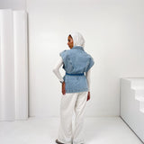 Glitra Vest Blue - AB ESSENTIALS