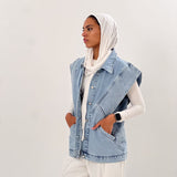 Glitra Vest Blue - AB ESSENTIALS