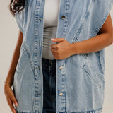 Glitra Vest Blue - AB ESSENTIALS