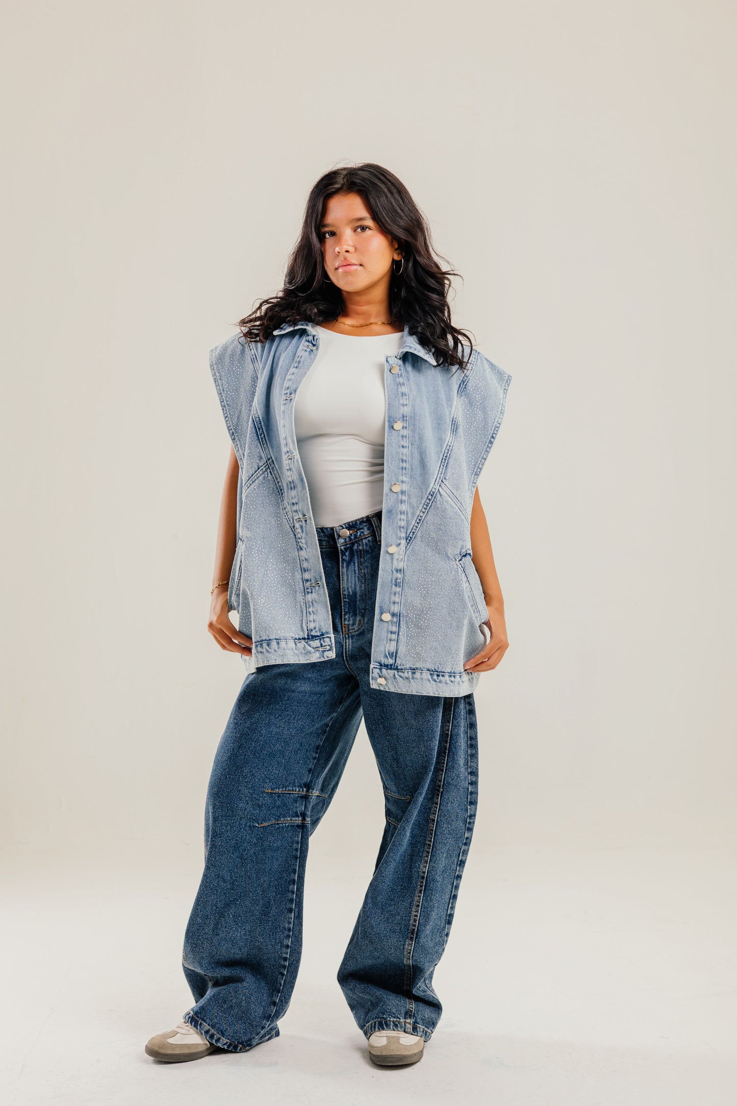 Glitra Vest Blue - AB ESSENTIALS