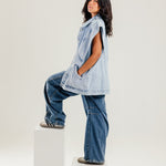 Glitra Vest Blue - AB ESSENTIALS