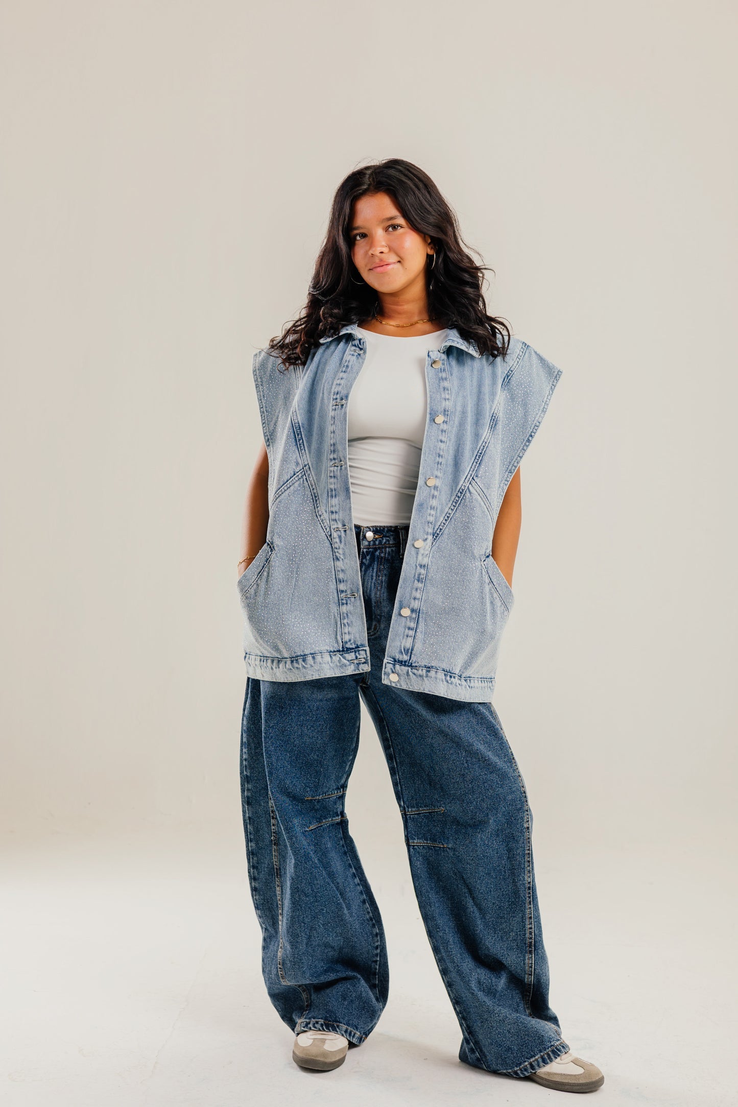 Glitra Vest Blue - AB ESSENTIALS